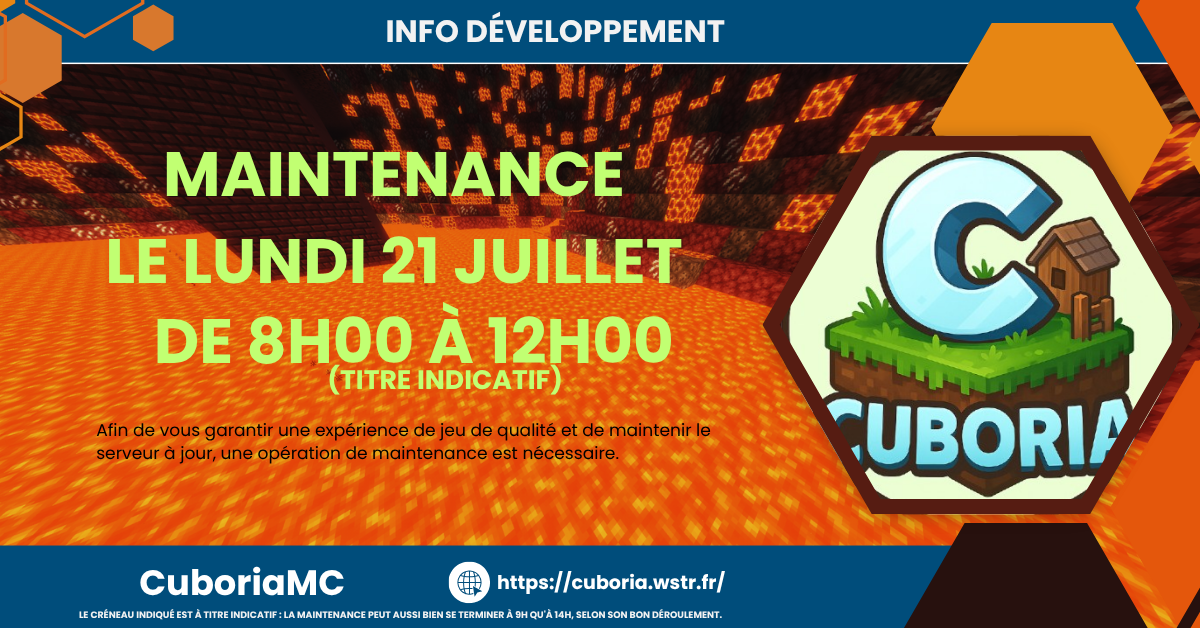 🗓️ dernier actualité sur Cuboria